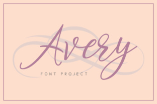 Avery Font: Elevating Digital Design with Handcrafted Script
