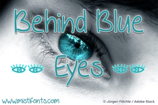 Behind Blue Eyes: A Handwritten Font for Creative Projects