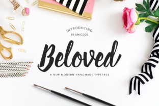 Beloved: A Handwritten Font for Creative Web Design