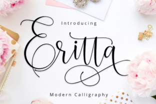 Discover Eritta: A Versatile Script Font for Editorial Design