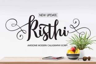 Discover Risthi: A Handwritten Script for Editorial Charm