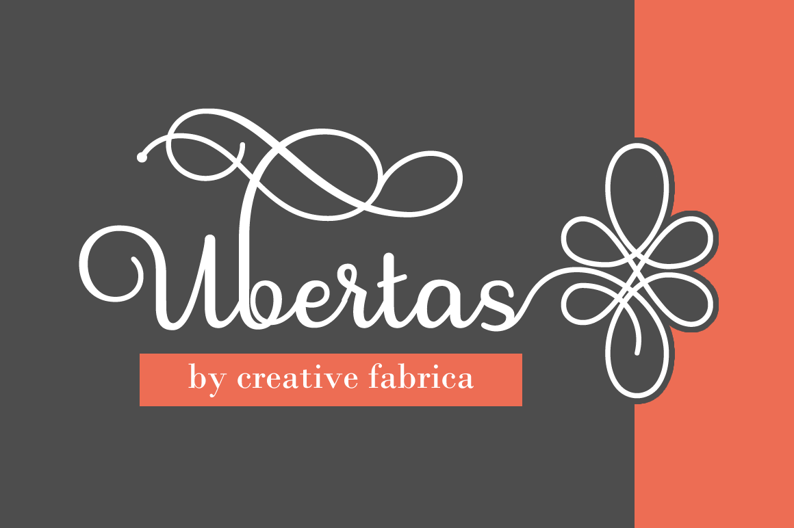 Discover the Charm of Ubertas: A Versatile Script Font