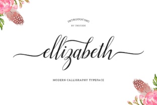 Discovering Ellizabeth: A Handwritten Font for Elegant Design