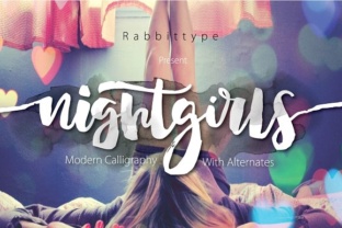 Enhance Your Brand with Nightgirls: A Versatile Script Font