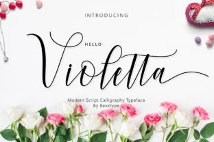 Hello Violetta Font: Elevating Campaign Visuals