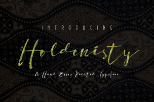 Holdenisty: A Designer’s Take on This Script Font