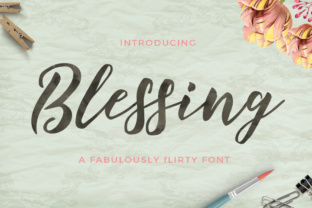Introducing Blessing: A Versatile Font for Creative Branding