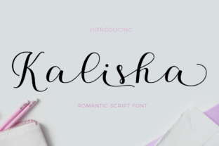 Kalisha Font: Modern Calligraphy for Web Design