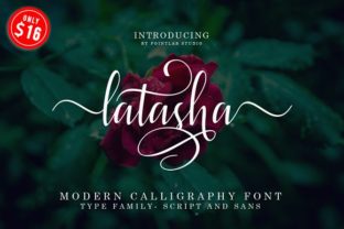 Latasha: The Versatile Script Font for Eye-Catching Brand Content