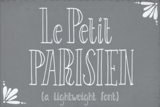 Le Petit Parisien Light Font for Editorial Design