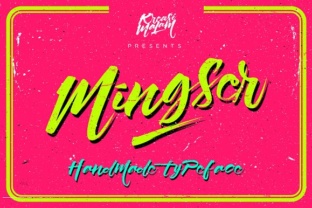Mingser Font: Adding Playful Handwritten Charm to Web Layouts
