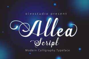 New Allea: A Handwritten Script for Elegant Web Design