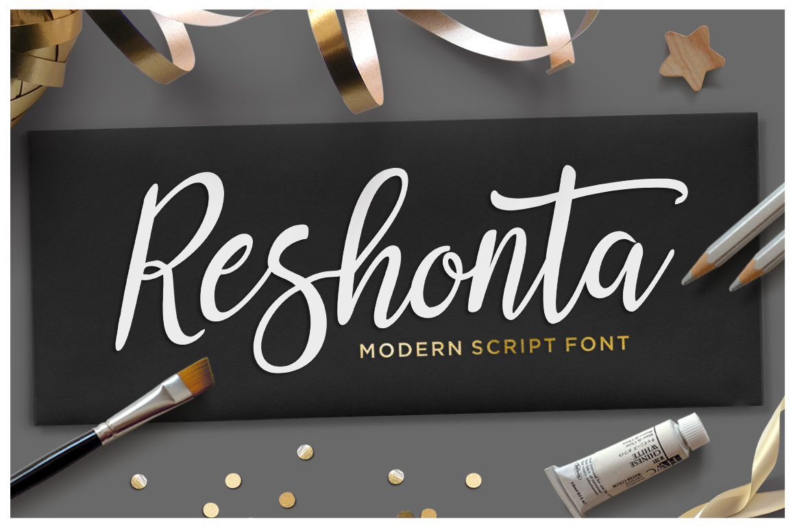 Reshonta Font: Bold Handwritten Style for Campaigns