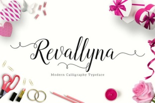 Revallyna: A Modern Calligraphic Font for Editorial Elegance