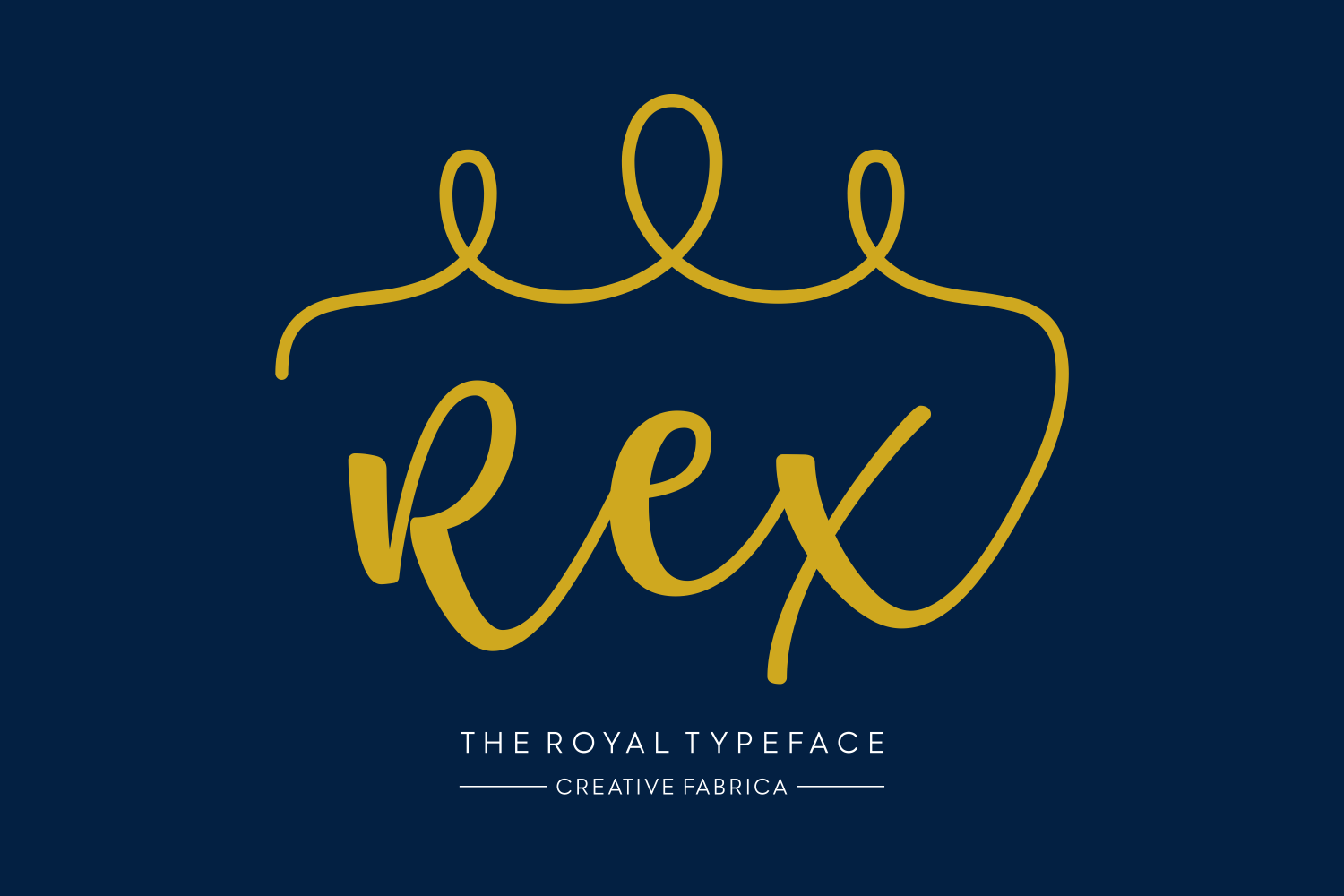 Rex: A Bold Script Font for Modern Design
