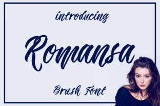 Romansa Font: Elevating Editorial Design with Hand-Brushed Elegance