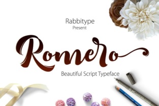 Romero: A Versatile Script Font for Modern Web Design