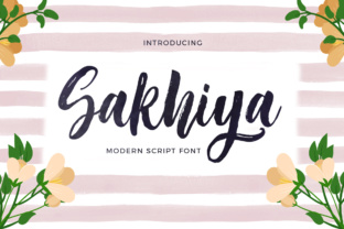 Sakhiya Font: Adding Handwritten Warmth to Your Brand