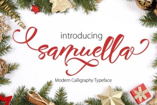 Samuella: A Modern Calligraphy Font for Creative Makers