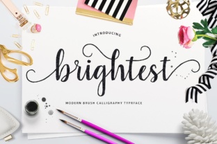 Stand Out with Brightest: A Premium Script Amp Font