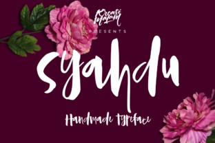 Syahdu Font: A Playful Script for Campaign Visuals