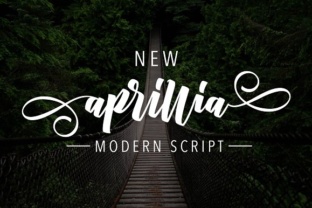 Transform Your Brand with New Aprillia Font