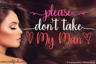 Transform Your Brand with Please Don’t Take My Man Font